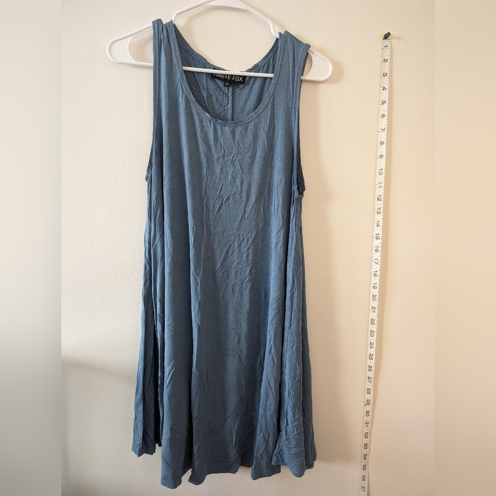 Blue swing dress